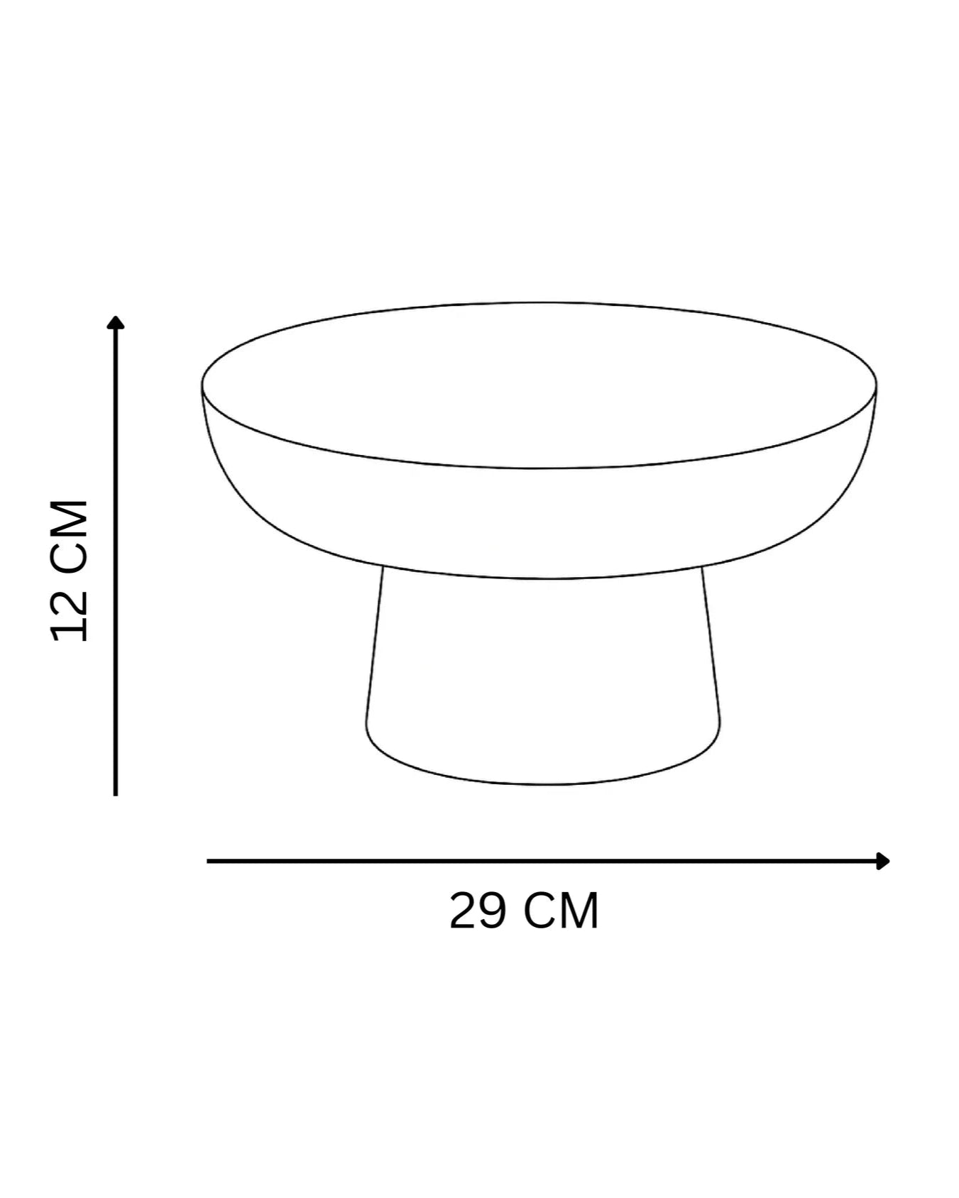 Handcrafted CALMA serving plate finish by Stonia.