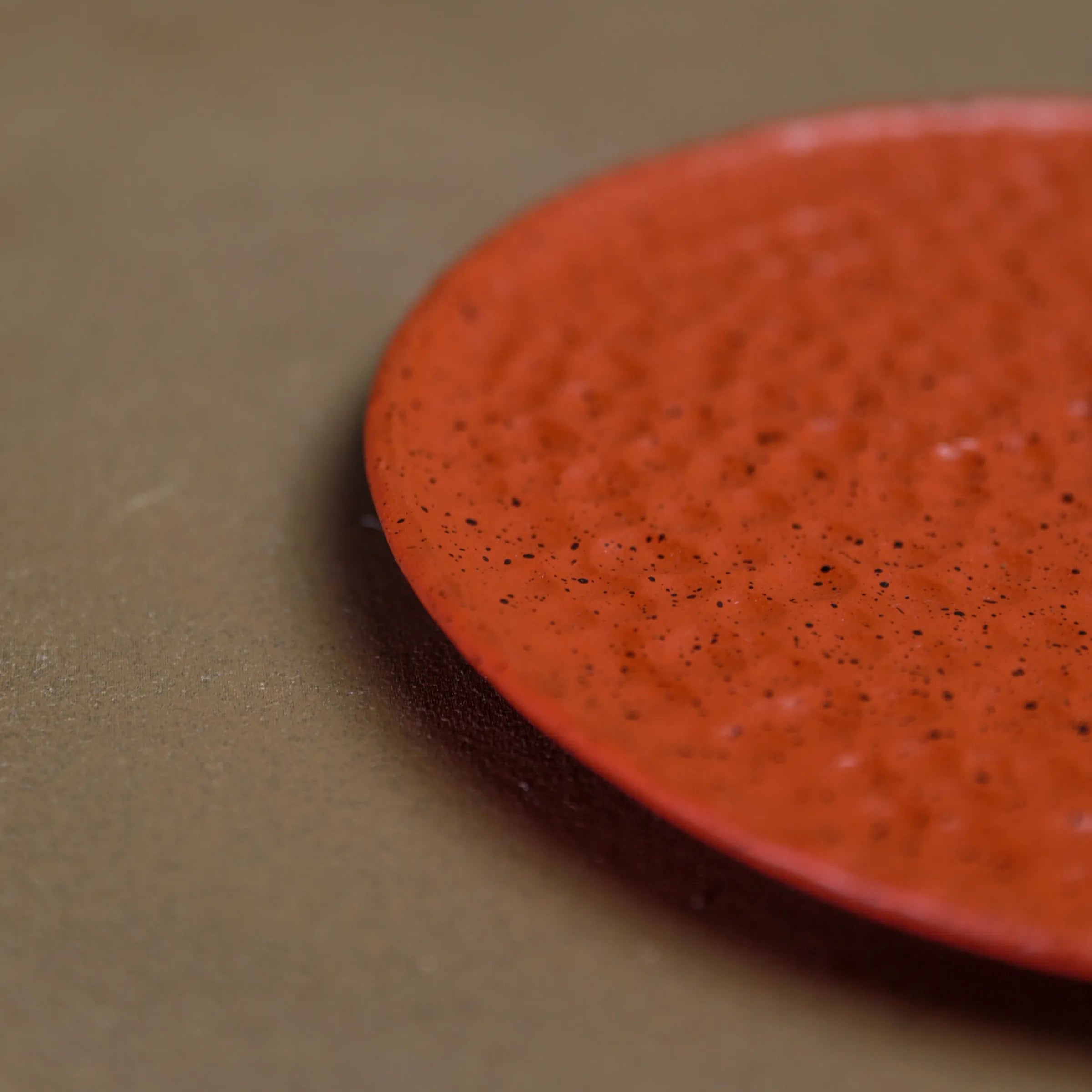 Handcrafted Clay Plate serving plate in terracotta Medium finish by Stonia.