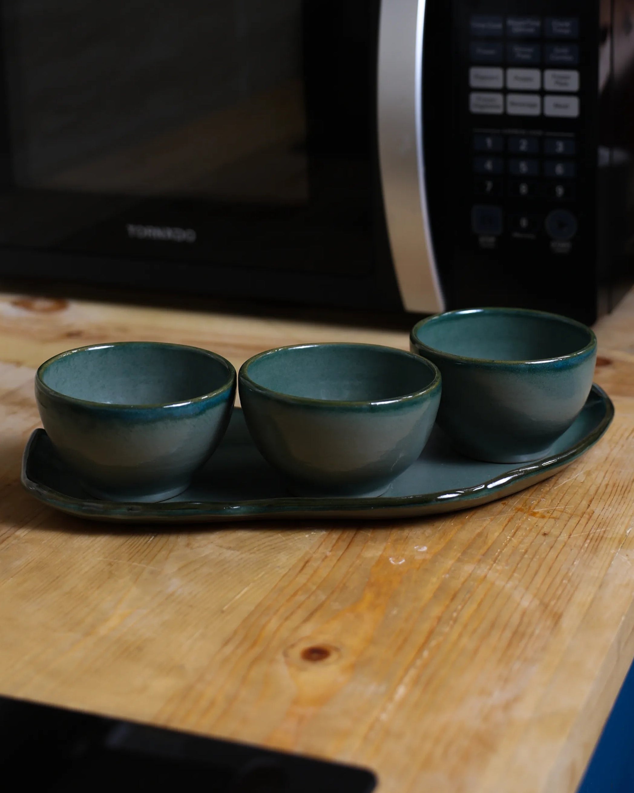Handcrafted OLIVIA in olive green by Stonia.